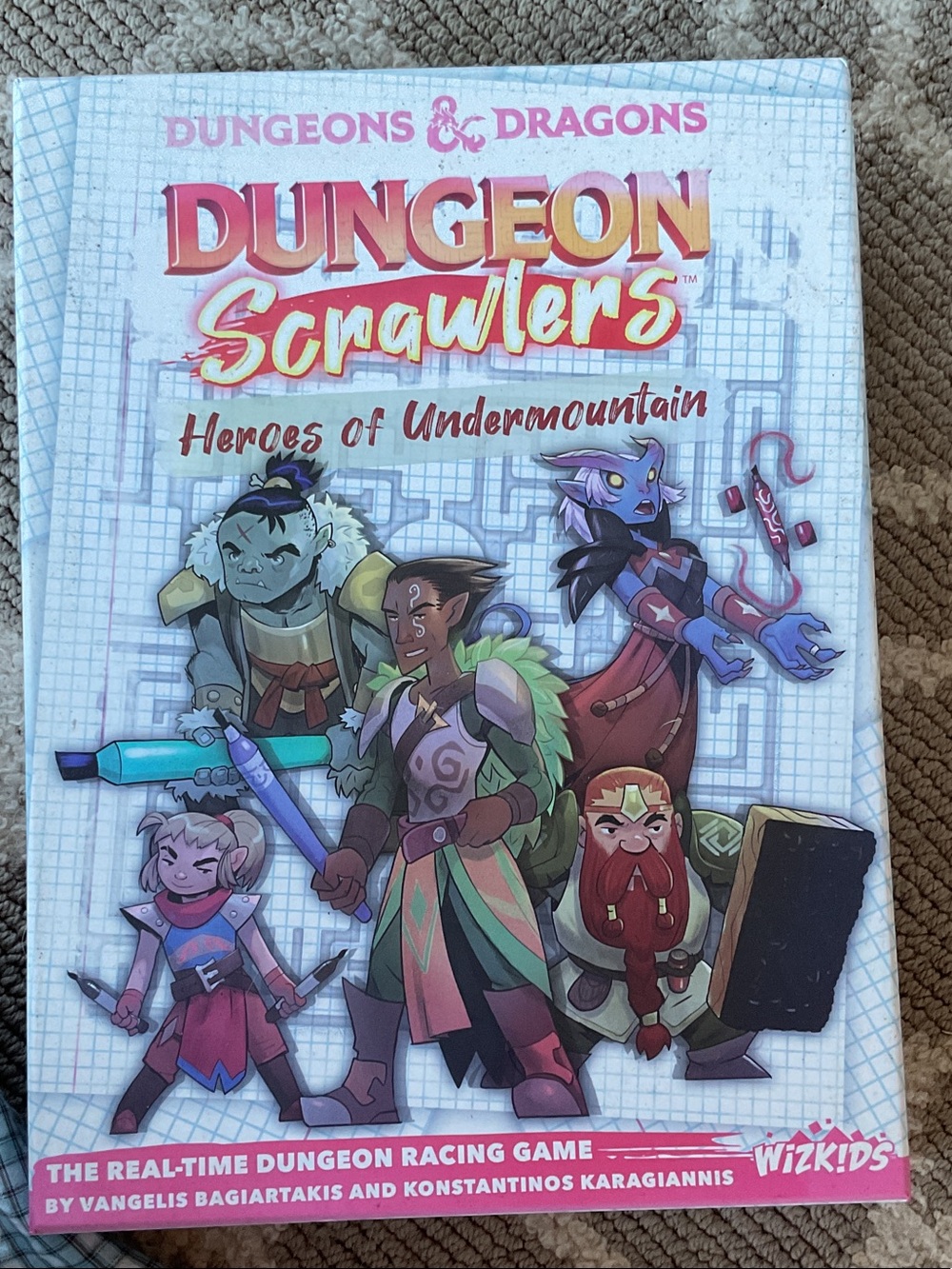 Dungeons & Dragons Dungeon Scrawlers — Heroes of Undermountain